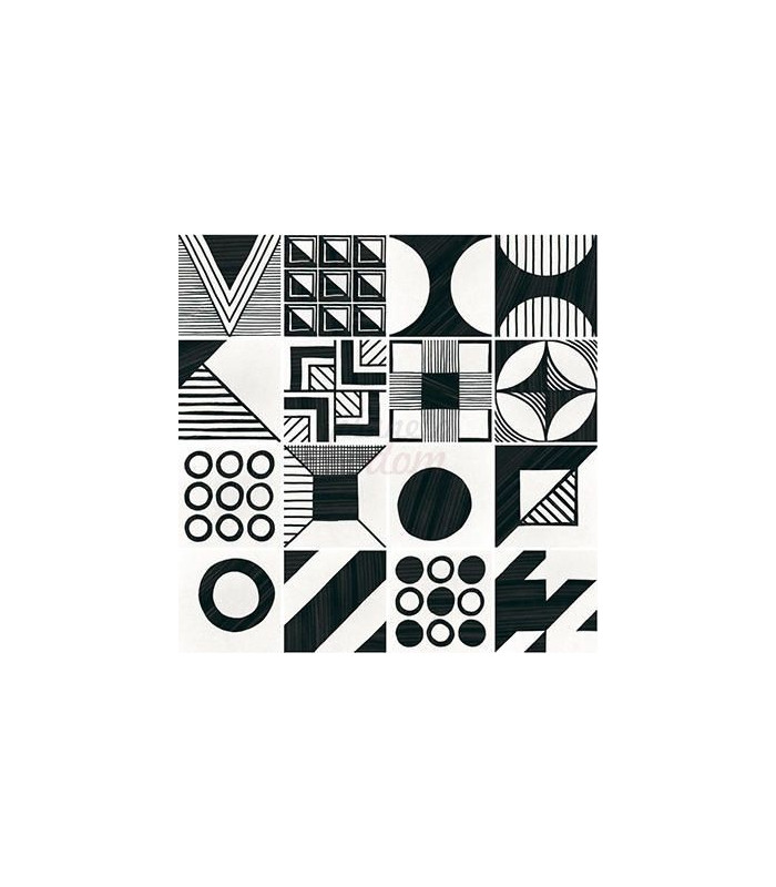 Patchwork B&W 20x20 Equipe