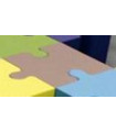 Puzzle1 Pouff Grigio Medio componibile Sixinch