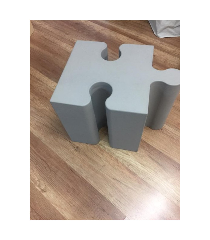 Puzzle1 Pouff Grigio Medio componibile Sixinch