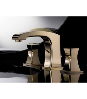 Rubinetto miscelatore per Bidet 3 Fori oro Class-x Newform