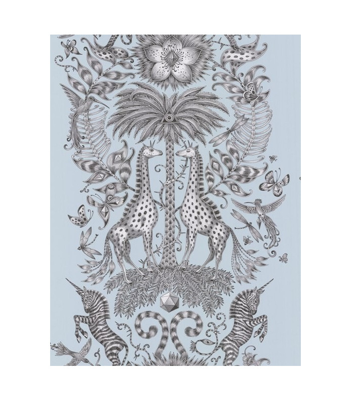 Carta da parati Animalia Kruger Eggshell Clarke & Clarke