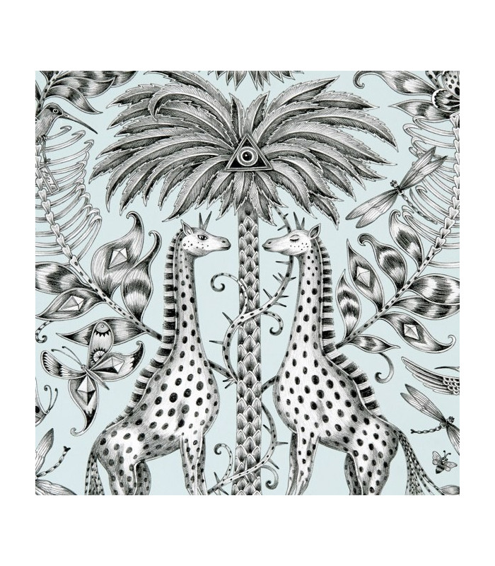 Carta da parati Animalia Kruger Eggshell Clarke & Clarke