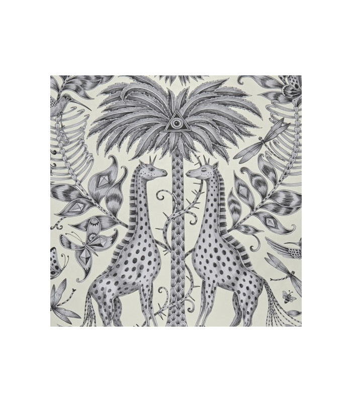 Carta da parati Animalia Kruger Eggshell Clarke & Clarke