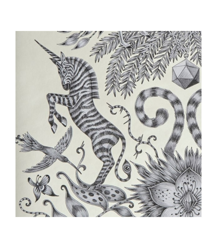 Carta da parati Animalia Kruger Eggshell Clarke & Clarke