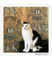 Carta da parati Animalia Kruger Eggshell Clarke & Clarke