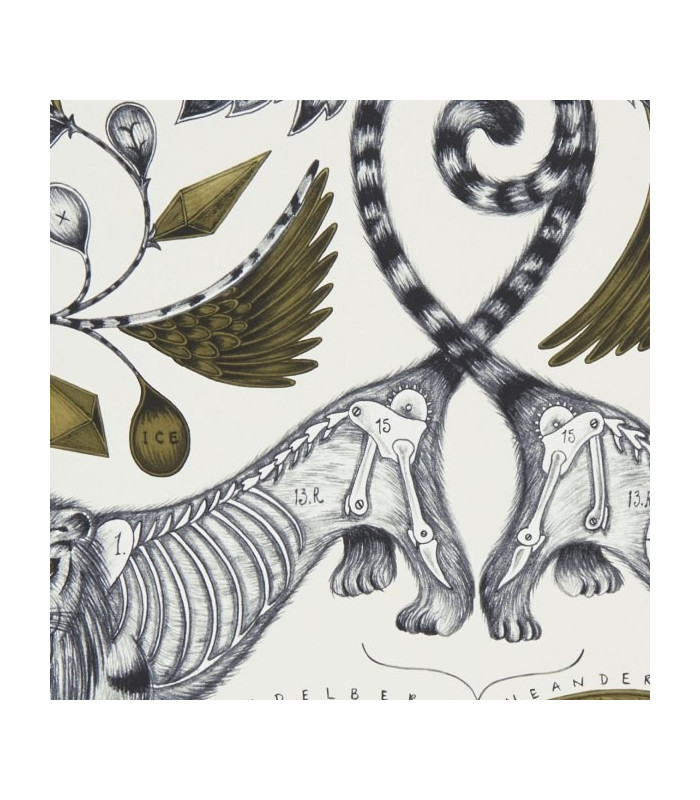 Animalia Extinct Gold Clarke & Clarke