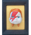 DAVID BOWIE Testa in ceramica