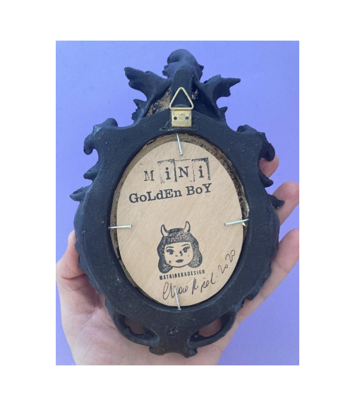 LOUISE BROOKS  Testa in ceramica in miniatura