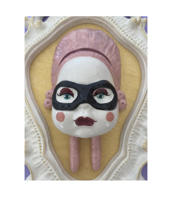 MARIA ANTONIETTA  Testa in ceramica