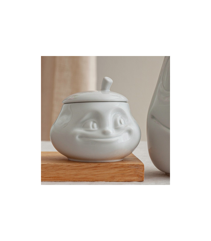 Zuccheriera "Sweet " in Ceramica Bianca - Tassen