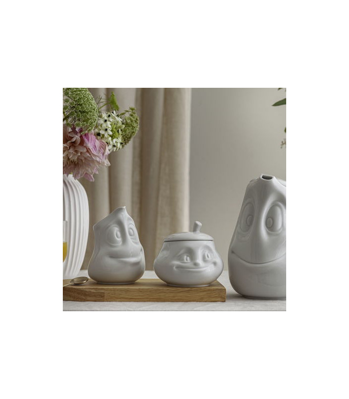 Teiera "Good Mood " in Ceramica Bianca - Tassen