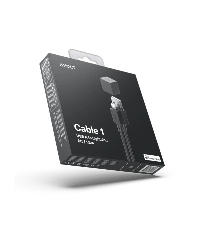 Cable1, Stockholm Black -  Cavo Avolt Design