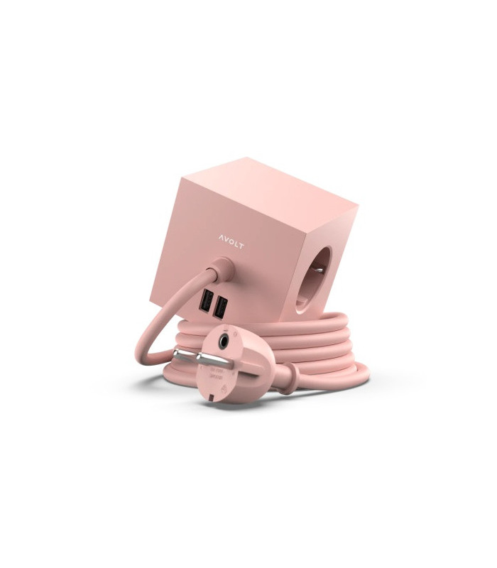 Square1, Old Pink  -  Multipresa Avolt Design