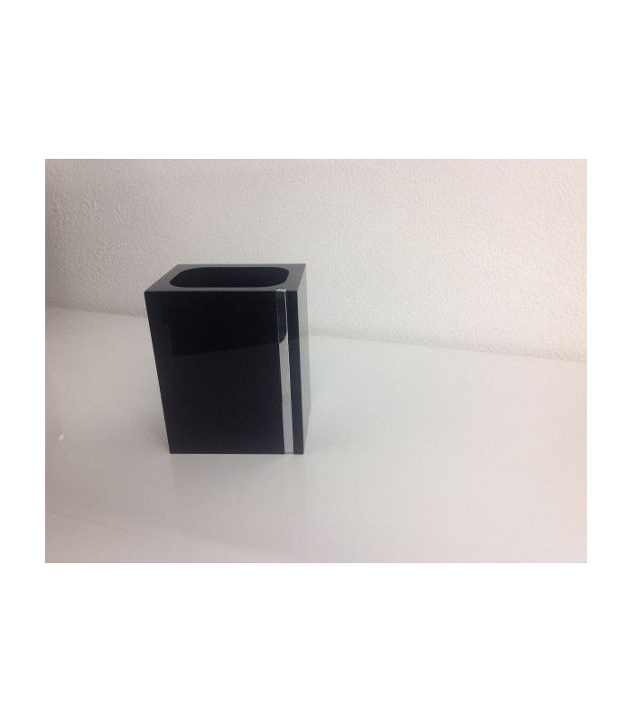 TL Bath Bicchiere Plexigas Nero 