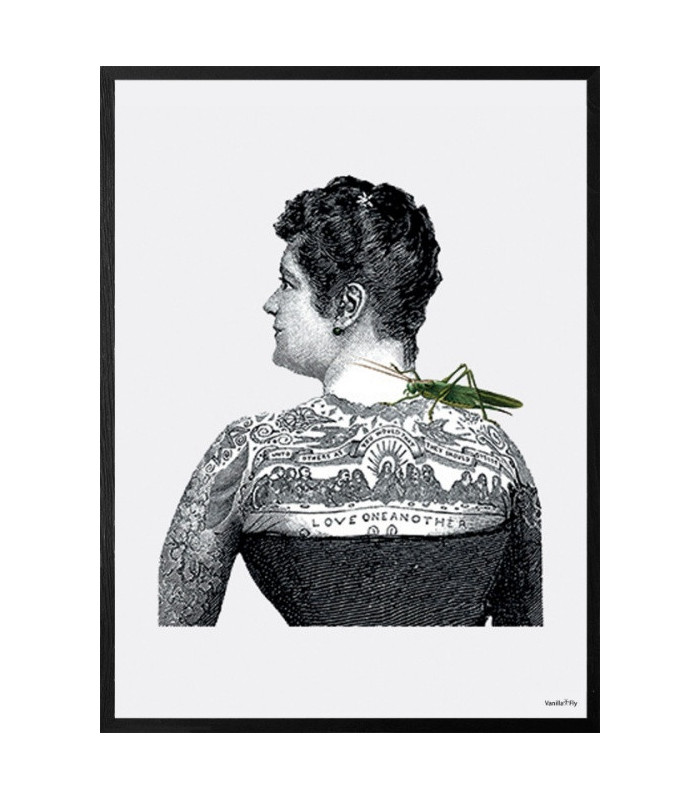 LADY LEGS Quadretto 20x25 -  Vanilla Fly