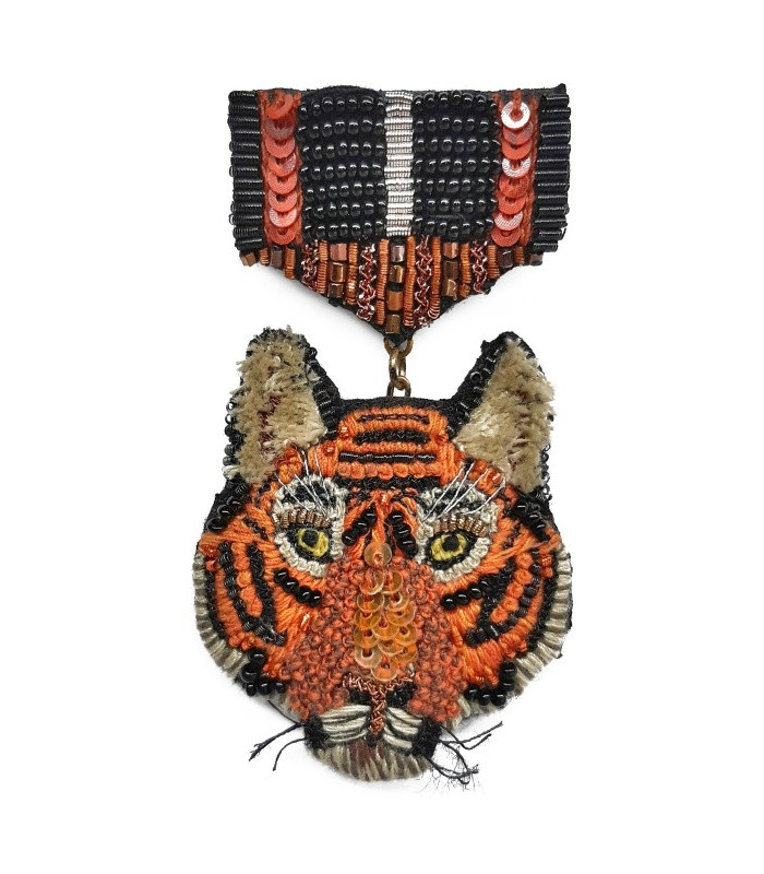 Medaglia - Tiger  Spilla Trovelore