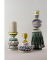 Coppia Candelabri In Passamaneria - Matchy-Matchy, Miho