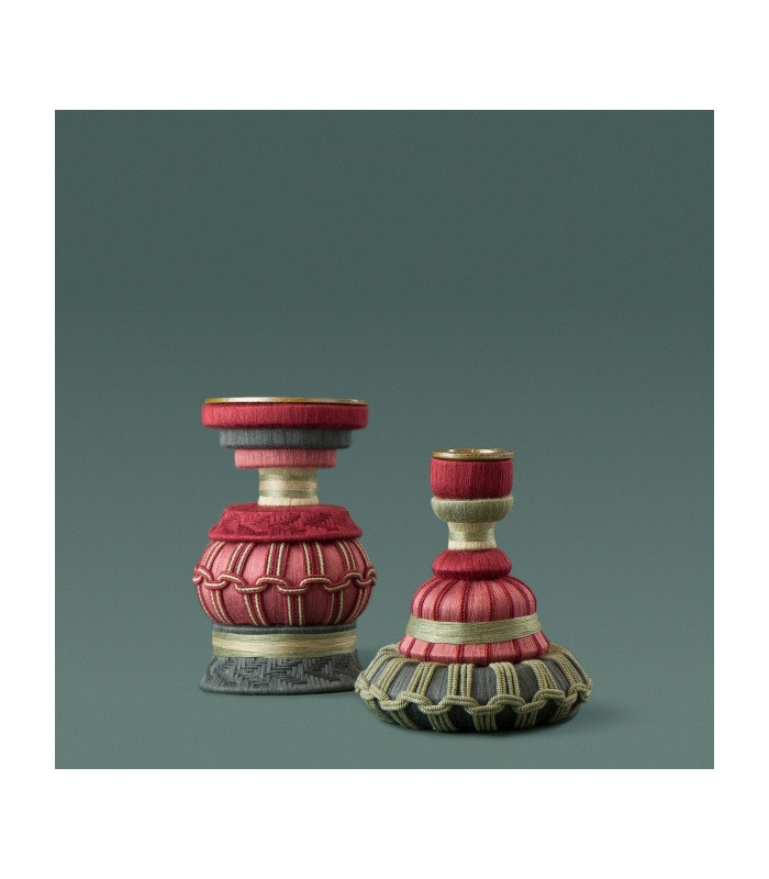 Coppia Candelabri In Passamaneria - You & Me, Miho