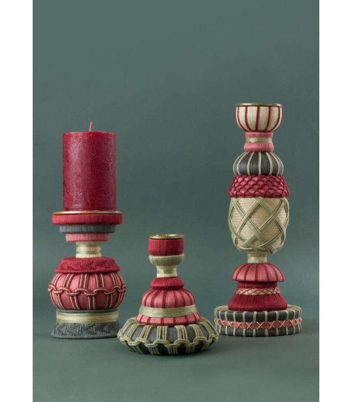 Coppia Candelabri In Passamaneria - You & Me, Miho