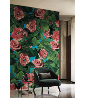 Carta da parati Eyes & Roses - ToiletPaper London Art