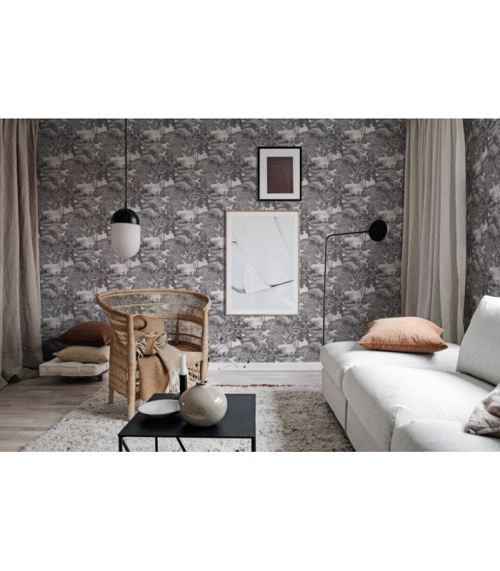 Saint Sebastian Graphite -  Carta da parati Rebel Walls