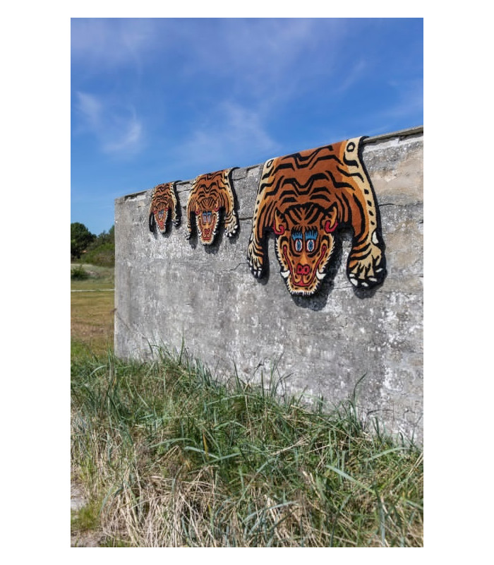 Tiger Rug Baby, Tappeto 50x85 cm - Bongusta