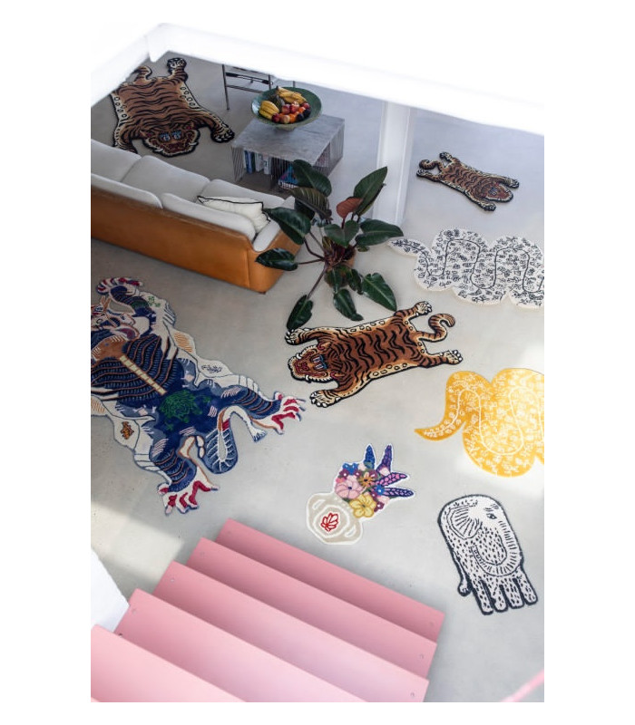 Tiger Rug Baby, Tappeto 50x85 cm - Bongusta