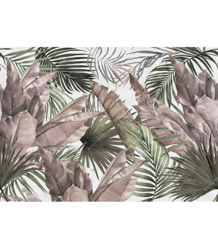 Carta da parati - Lost in the Jungle,  Inkiostro Bianco