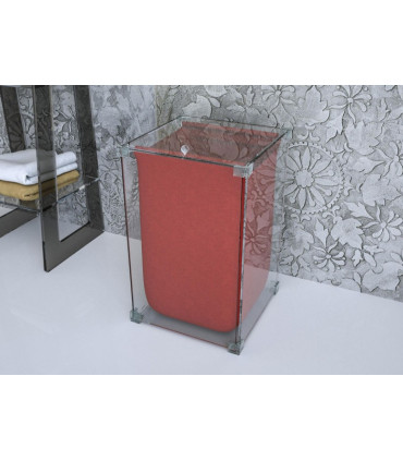 TL Bath stendibiancheria da termoarredo grande Plexigas Trasparente 