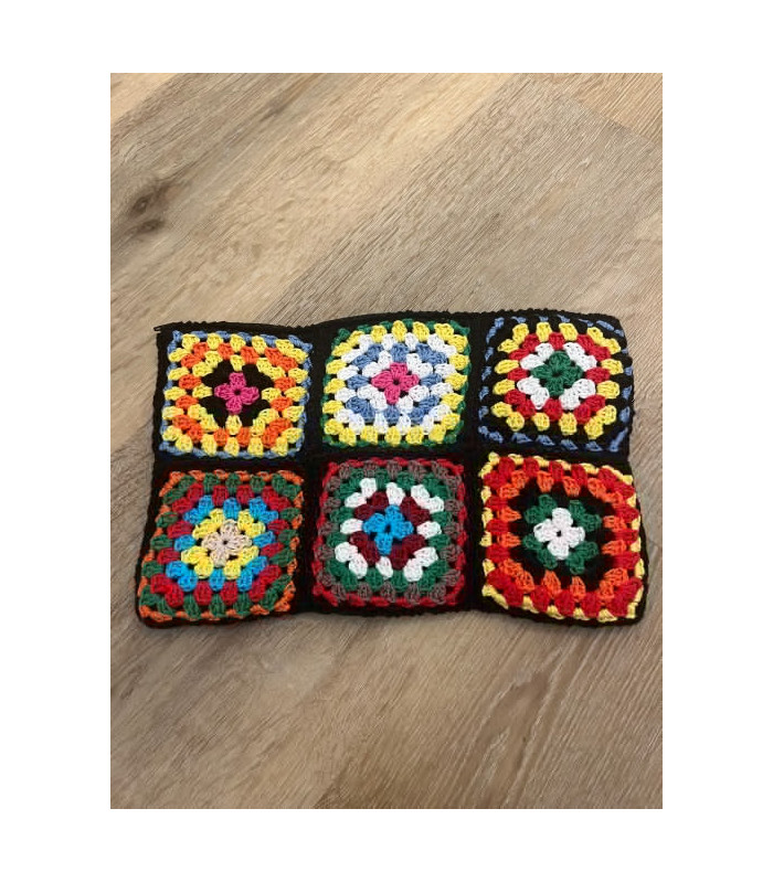 Pochette Porta Trucco in Crochet  Fatto a Mano