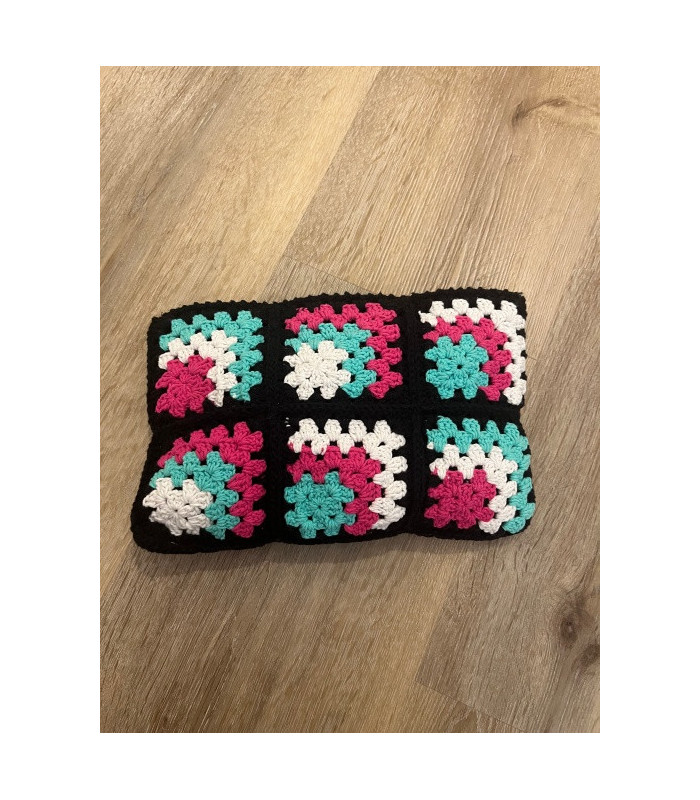 Pochette Porta Trucco in Crochet  Fatto a Mano