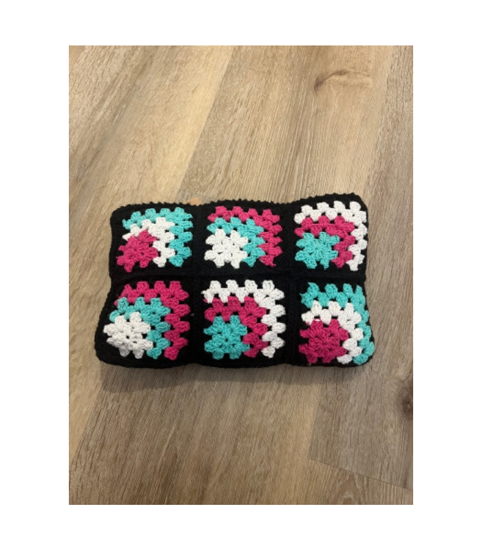 Pochette Porta Trucco in Crochet  Fatto a Mano