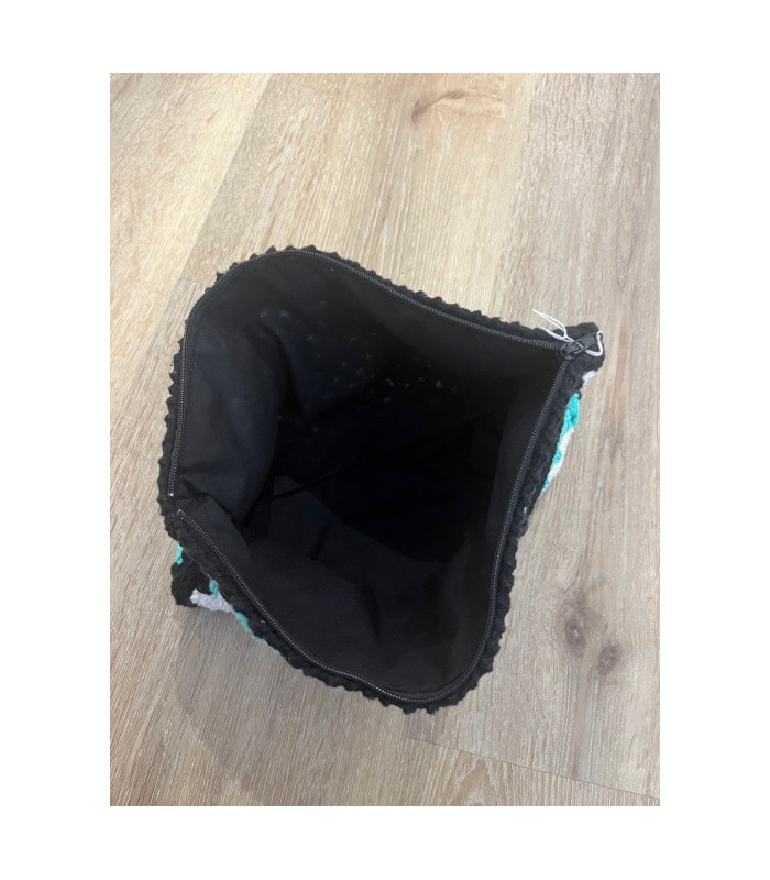 Pochette Porta Trucco in Crochet  Fatto a Mano