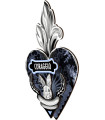EXVOTO Cuore Decorativo Be Brave / Coraggio