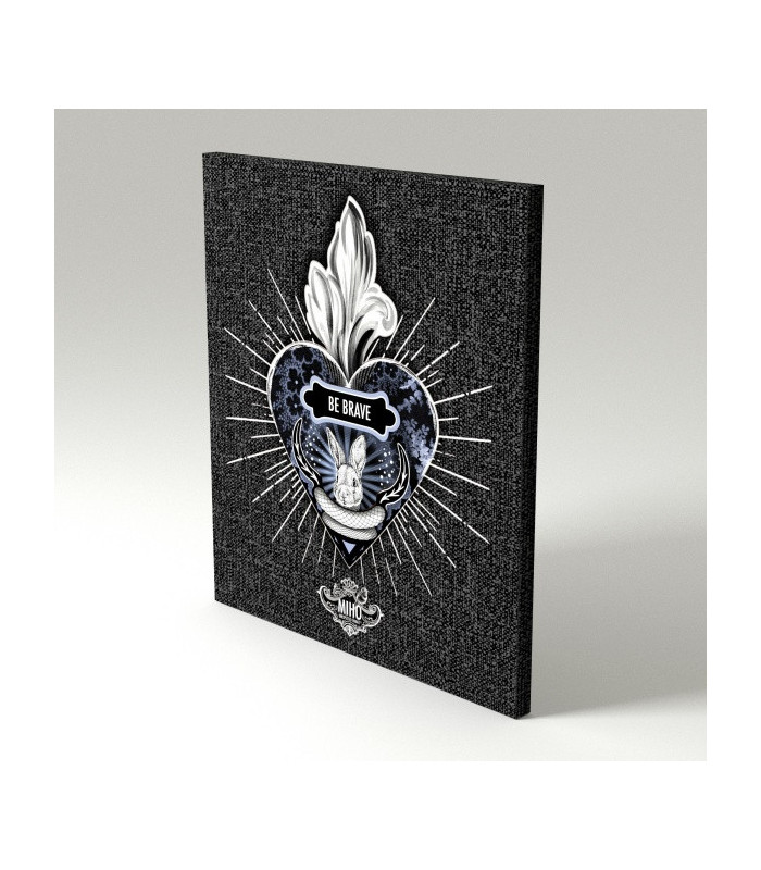 EXVOTO Cuore Decorativo Be Brave / Coraggio
