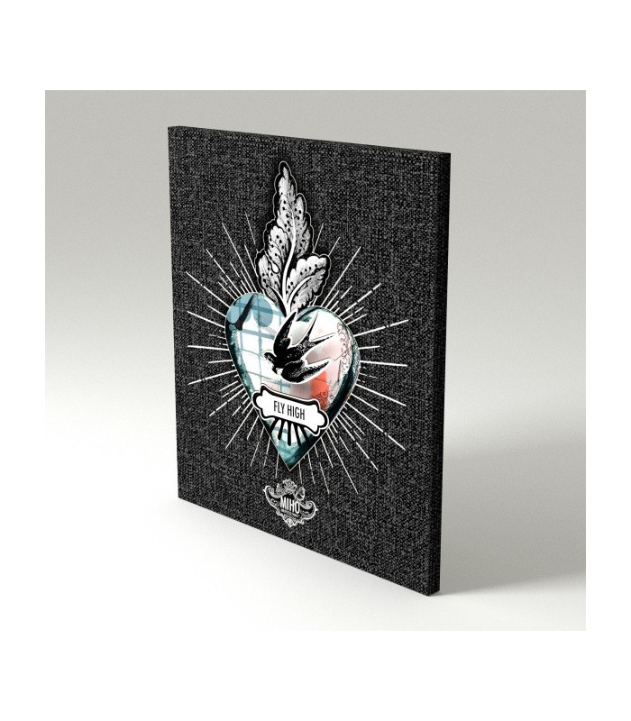 EXVOTO Cuore Decorativo Fly High / Vola Alto