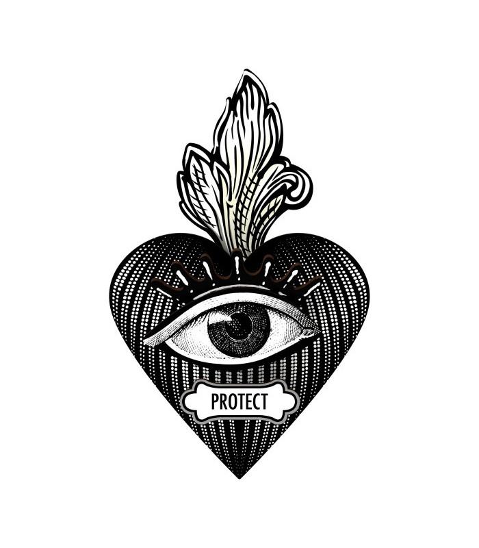 EXVOTO Cuore Decorativo Protect / Proteggi