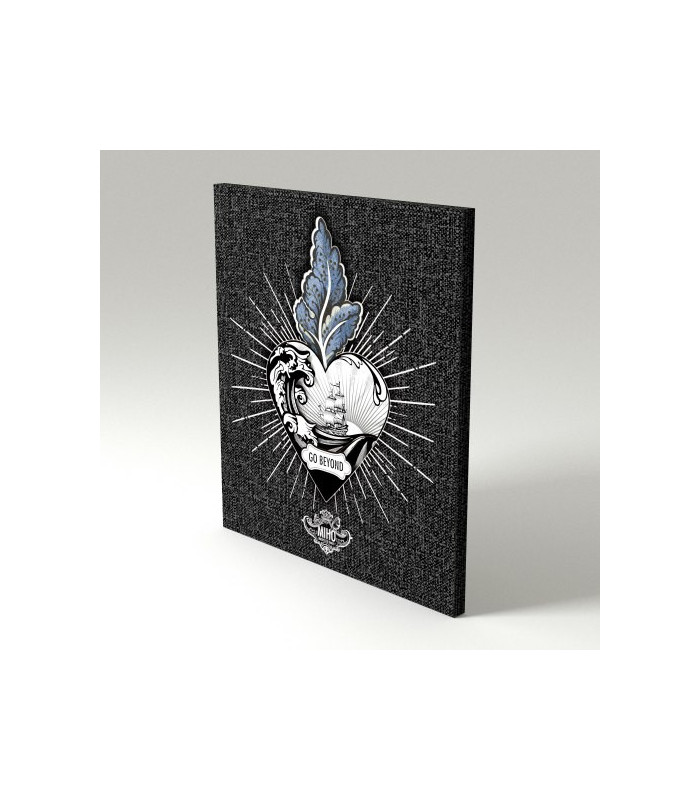 EXVOTO Cuore Decorativo Go Beyond / Supera