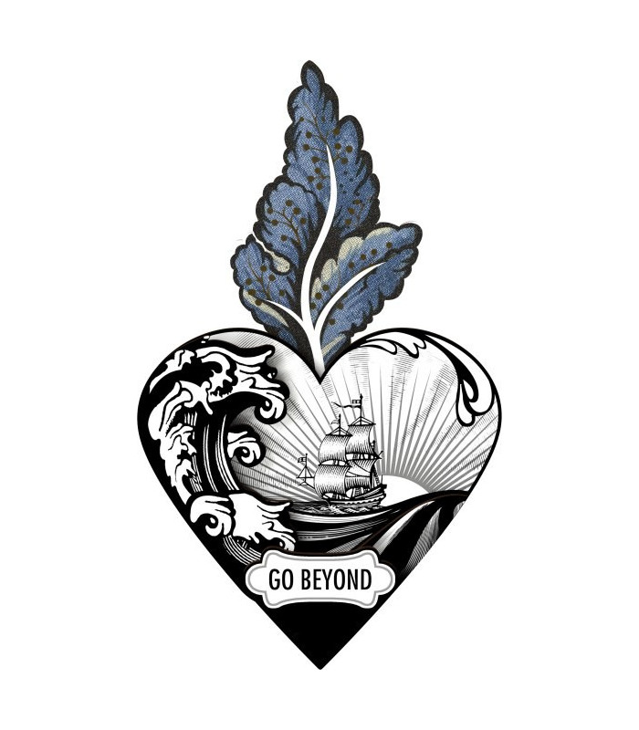 EXVOTO Cuore Decorativo Go Beyond / Supera