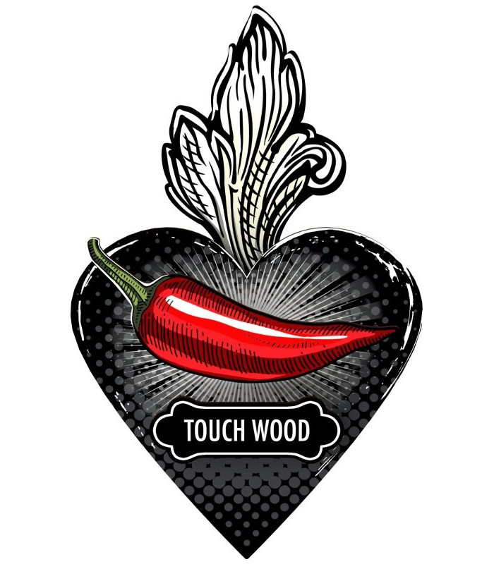 EXVOTO Cuore Decorativo Touch Wood / Tanta Fortuna