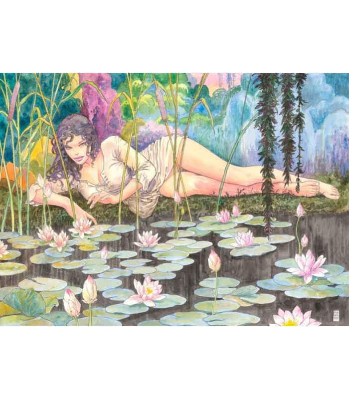 Venus, Milo Manara - Intonaco da parati Affreschi & Affreschi