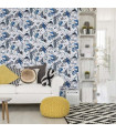 Animalia Audubon Blue Clarke & Clarke