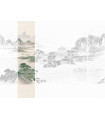 Kaisui_Pastel Pannello decorativo della collezione JV201 Murals Decor Ogni pannello è formato da un proprio numero di teli in al