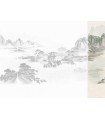Kaisui_Pastel Pannello decorativo della collezione JV201 Murals Decor Ogni pannello è formato da un proprio numero di teli in al