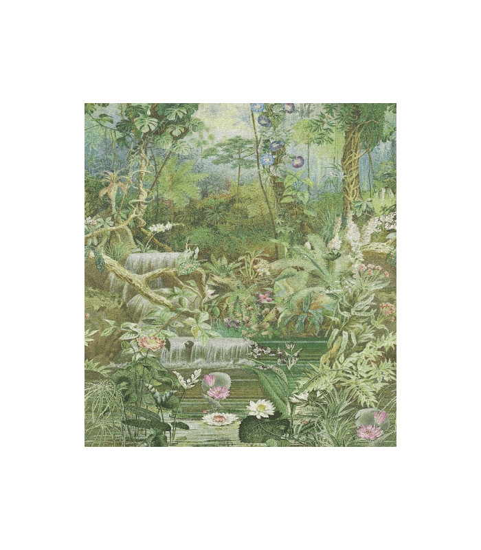 Coari_Green Pannello decorativo della collezione JV201 Murals Decor Ogni pannello è formato da un proprio numero di teli