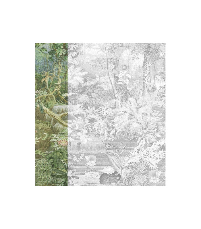 Coari_Green Pannello decorativo della collezione JV201 Murals Decor Ogni pannello è formato da un proprio numero di teli