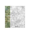 Coari_Green Pannello decorativo della collezione JV201 Murals Decor Ogni pannello è formato da un proprio numero di teli