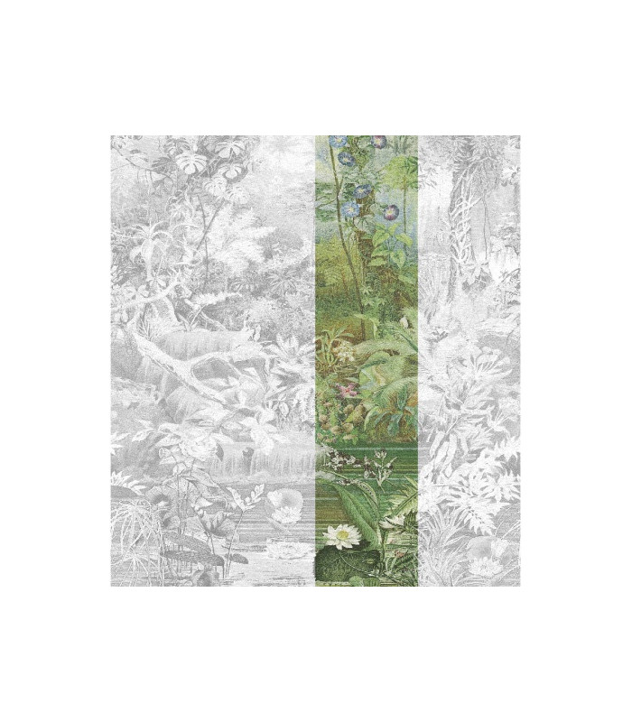 Coari_Green Pannello decorativo della collezione JV201 Murals Decor Ogni pannello è formato da un proprio numero di teli