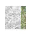Coari_Green Pannello decorativo della collezione JV201 Murals Decor Ogni pannello è formato da un proprio numero di teli