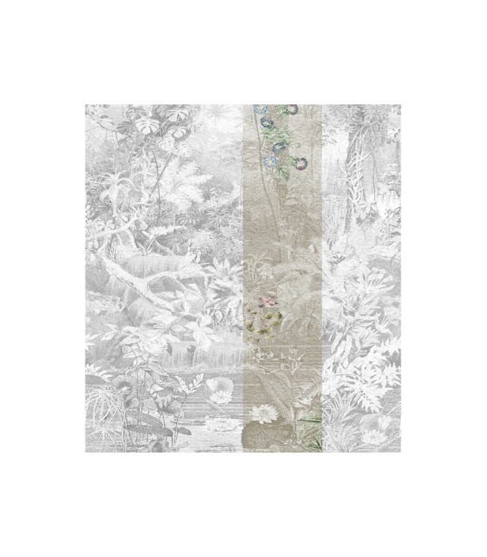 Coari_Green Pannello decorativo della collezione JV201 Murals Decor Ogni pannello è formato da un proprio numero di teli